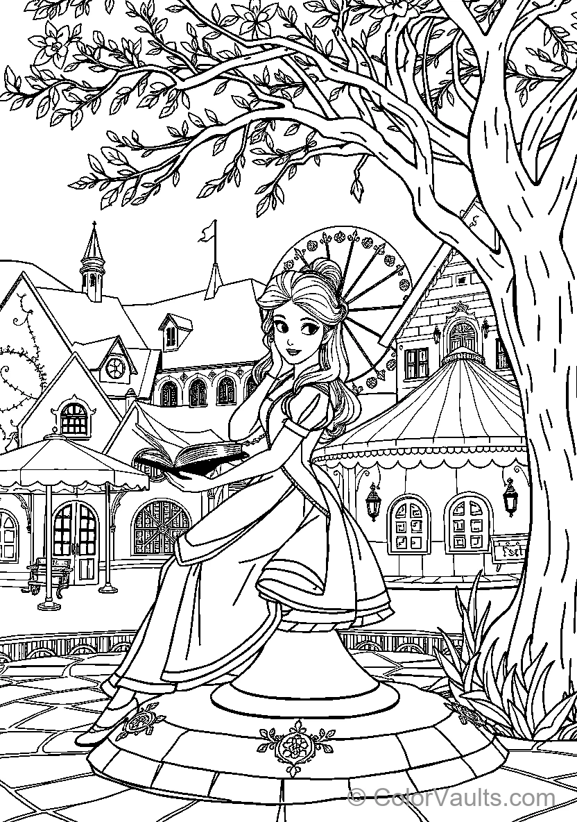 Beauty and the Beast (Belle) (Scene 8)
