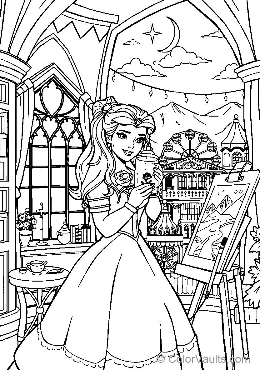 Beauty and the Beast (Belle) (Scene 9)