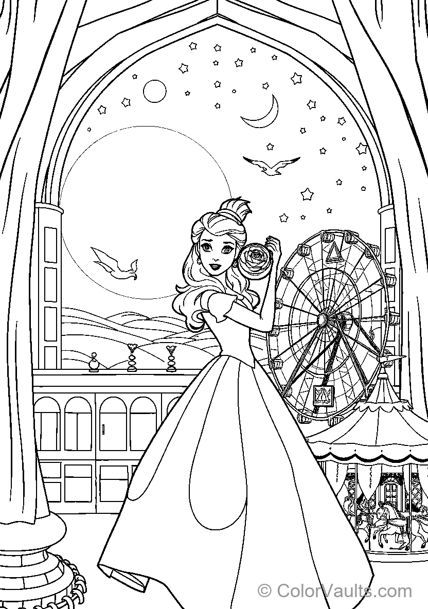 Beauty and the Beast (Belle) (Scene 10)