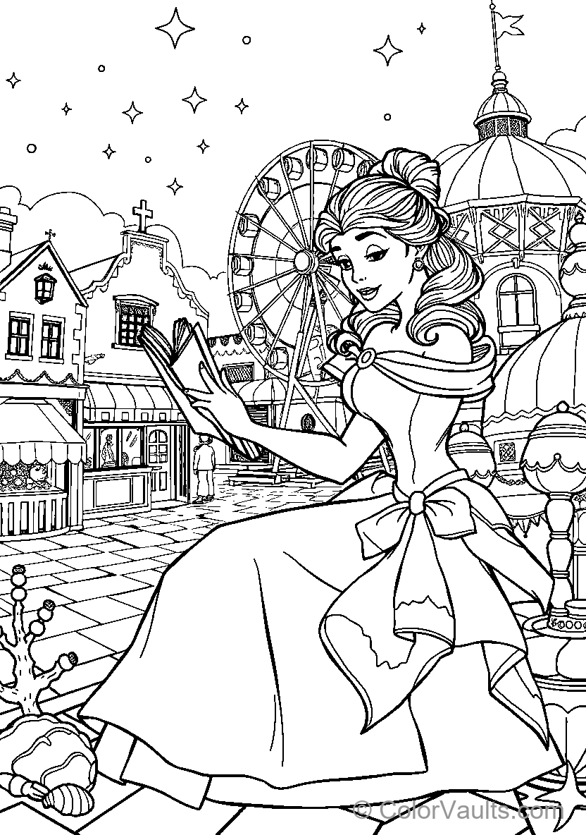 Beauty and the Beast (Belle) (Scene 12)