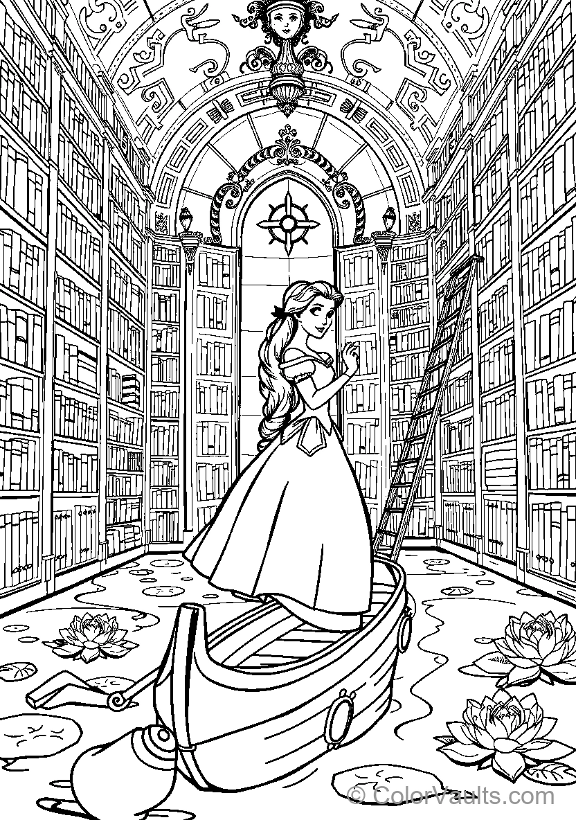 Beauty and the Beast (Belle) (Scene 13)