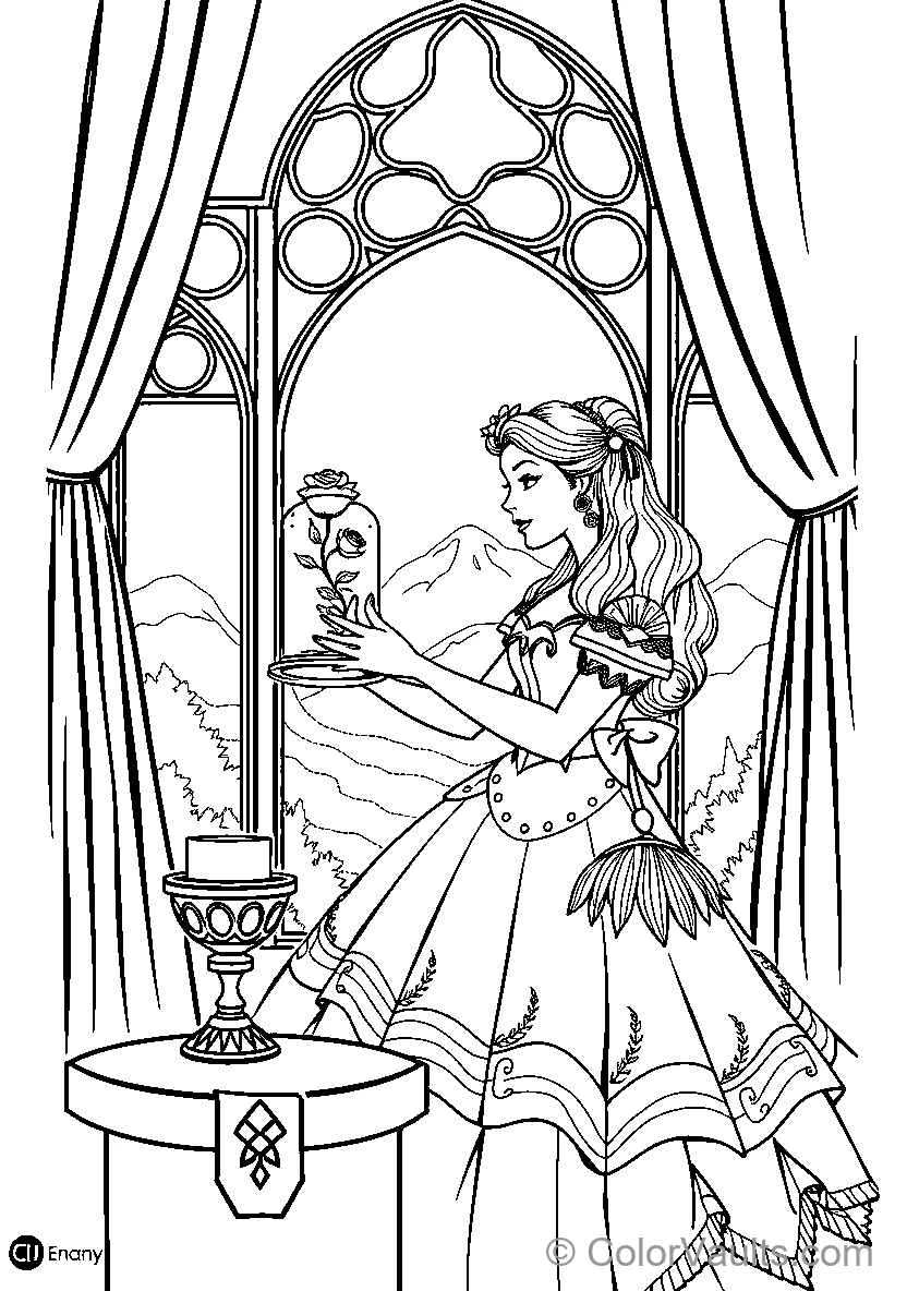 Beauty and the Beast (Belle) (Scene 15)