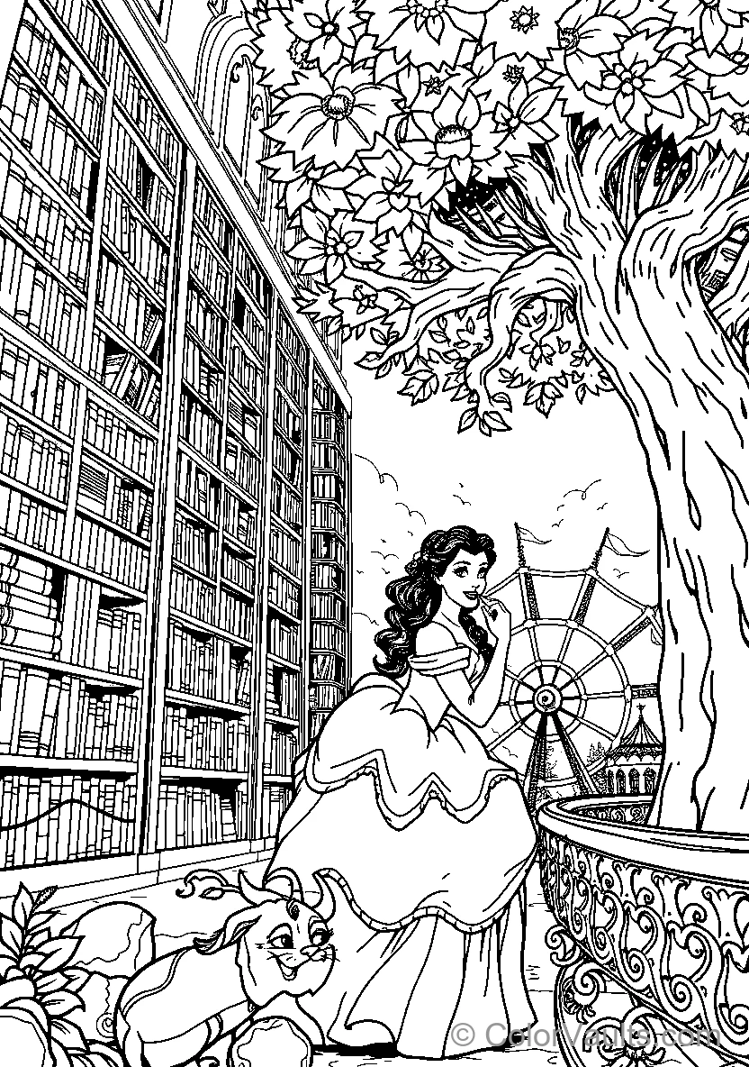 Beauty and the Beast (Belle) (Scene 17)