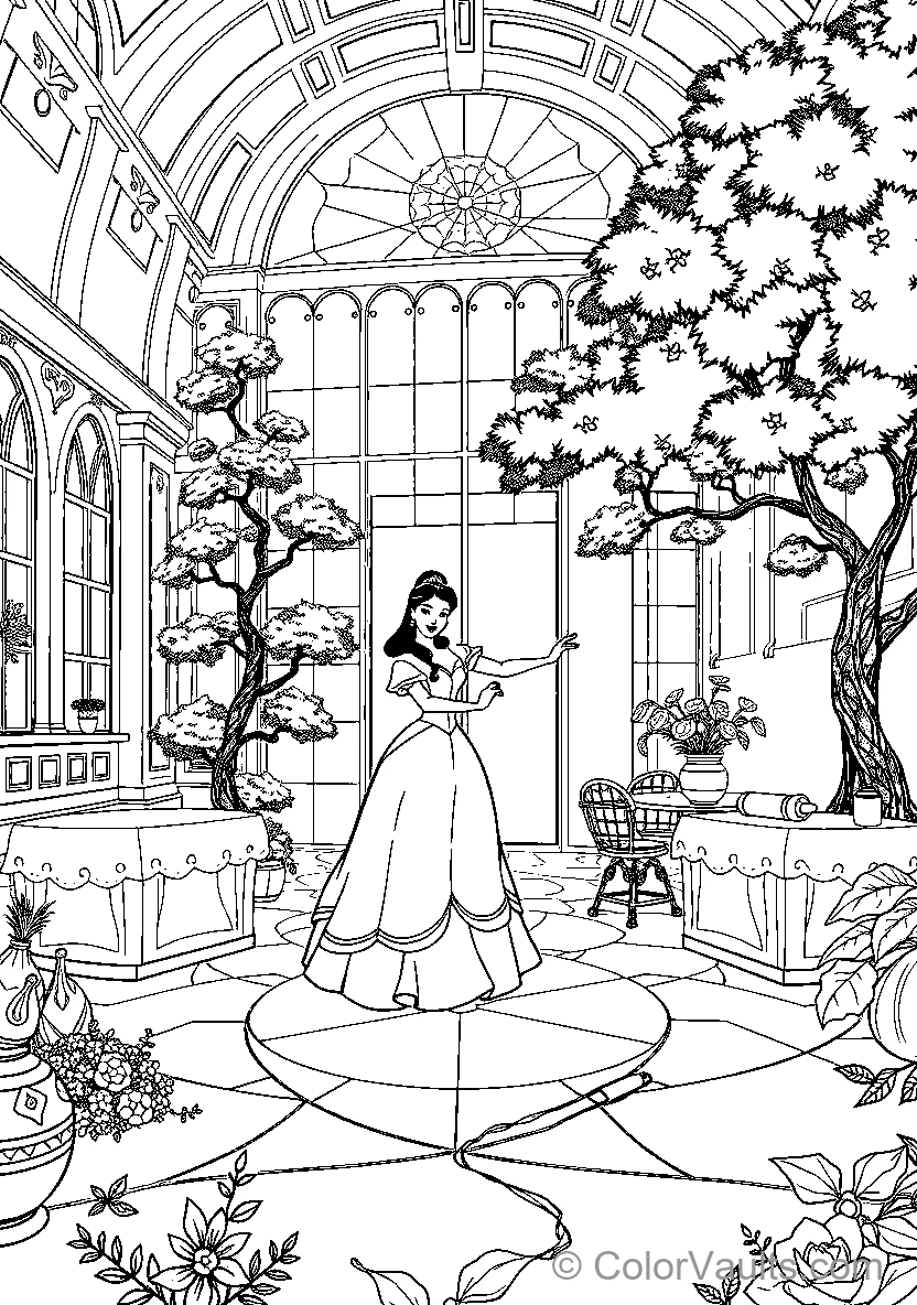 Beauty and the Beast (Belle) (Scene 21)