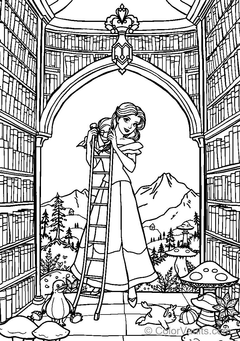 Beauty and the Beast (Belle) (Scene 22)