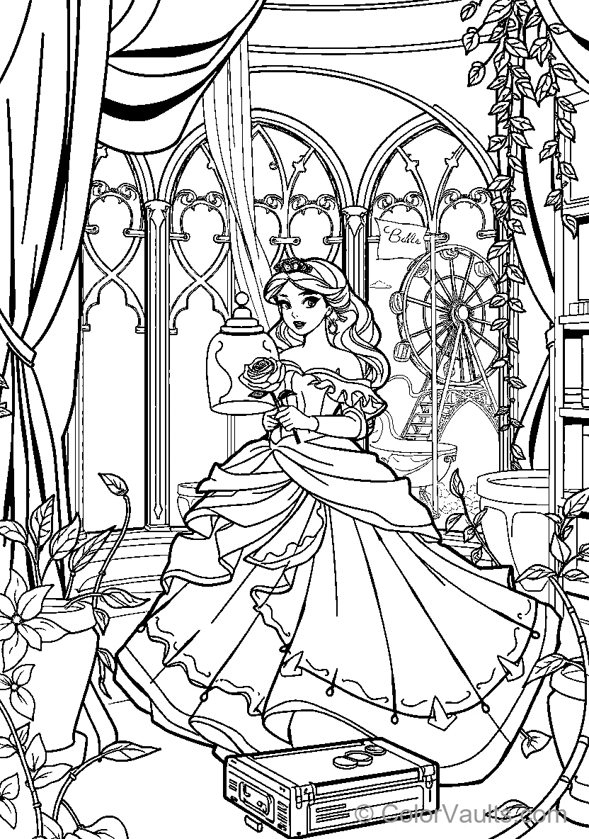 Beauty and the Beast (Belle) (Scene 23)