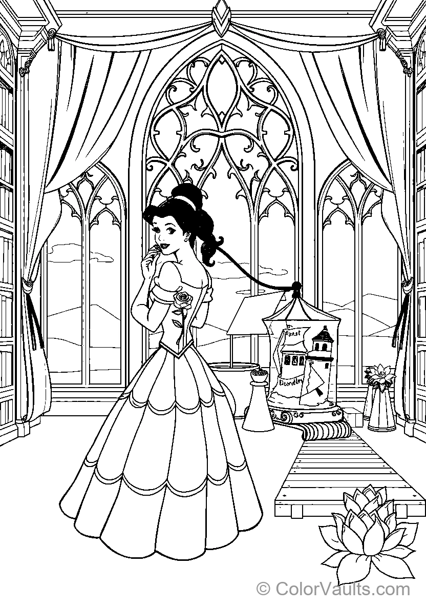 Beauty and the Beast (Belle) (Scene 26)