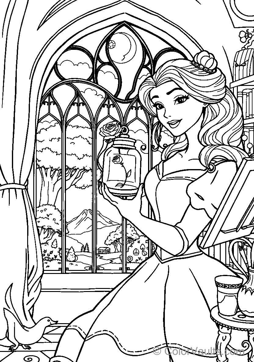 Beauty and the Beast (Belle) (Scene 27)