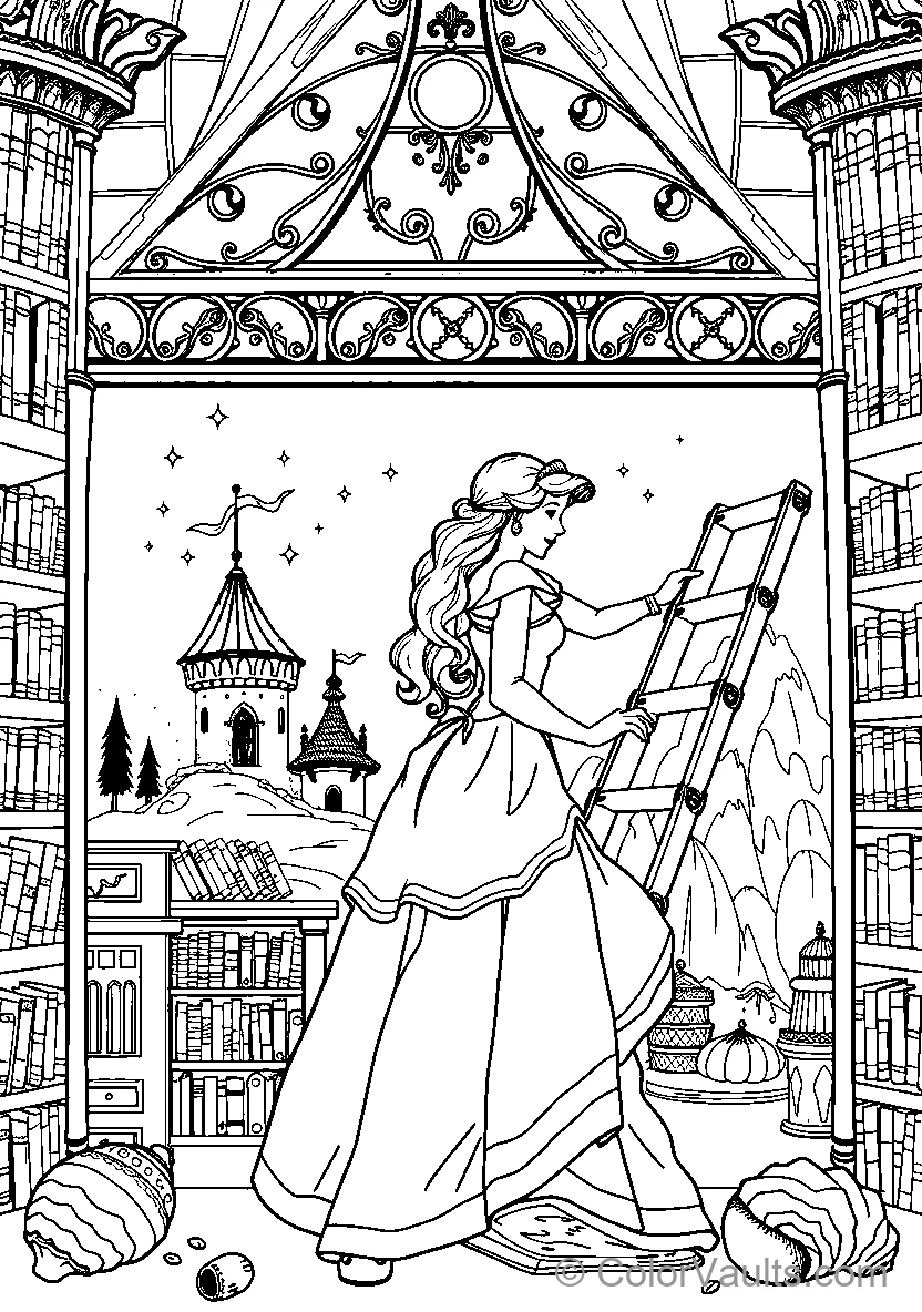 Beauty and the Beast (Belle) (Scene 28)