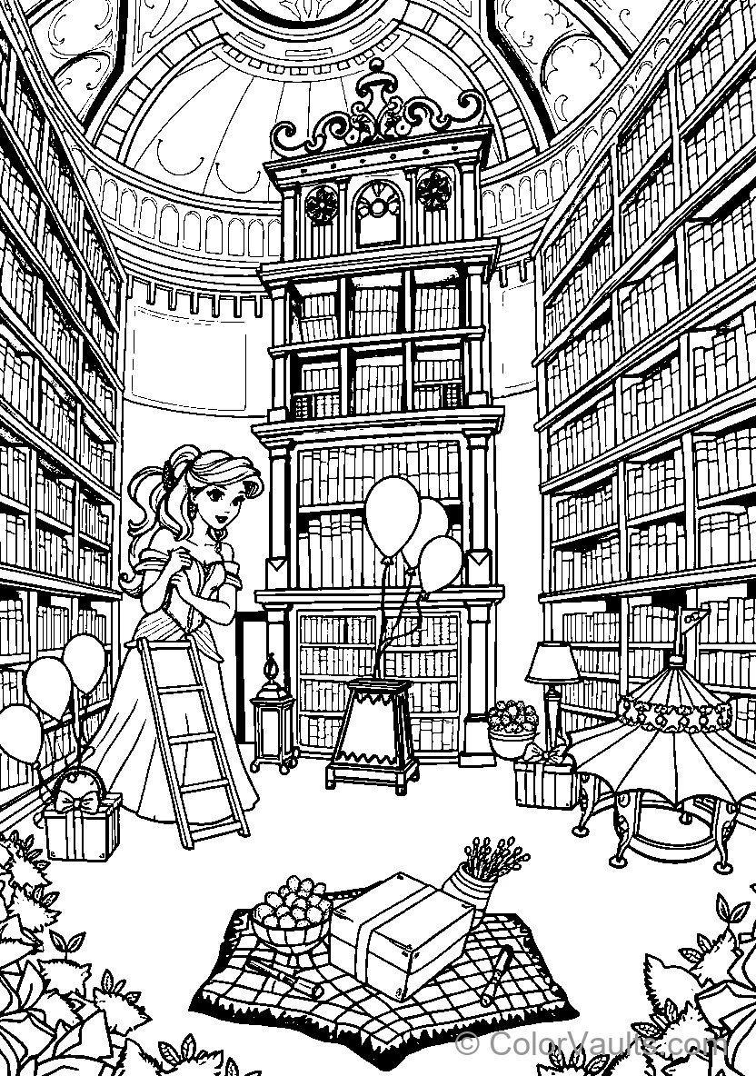 Beauty and the Beast (Belle) (Scene 29)