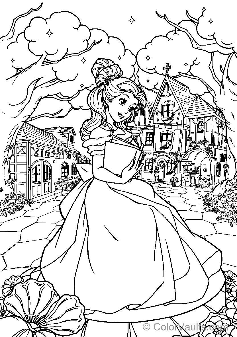 Beauty and the Beast (Belle) (Scene 30)