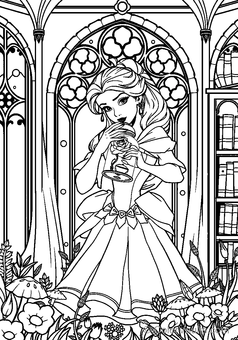 Beauty and the Beast (Belle) (Scene 32)
