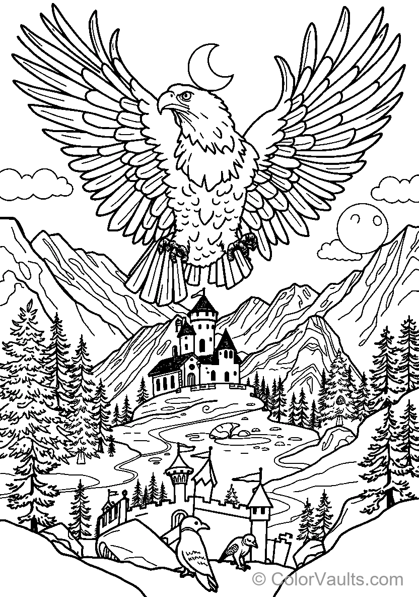 Eagle Over Castle
