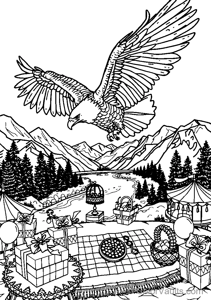 Eagle Over Picnic