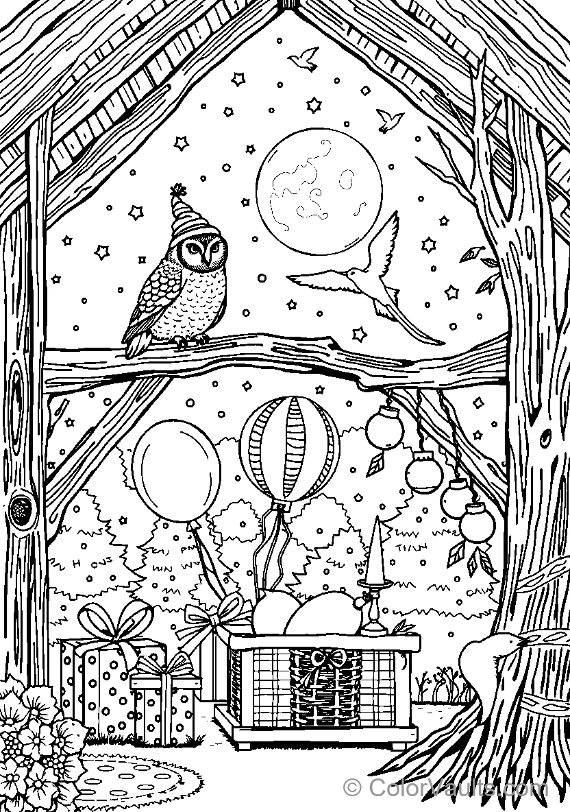 Owl Party Night