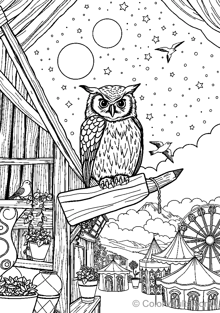 Owl Rocket Ride