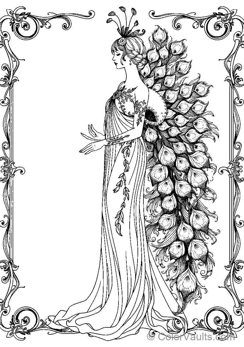 Peacock Woman (Scene 3)