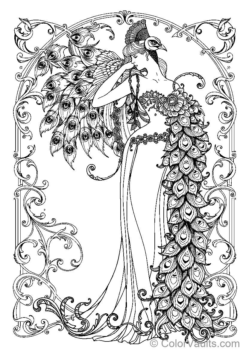 Peacock Woman (Scene 9)