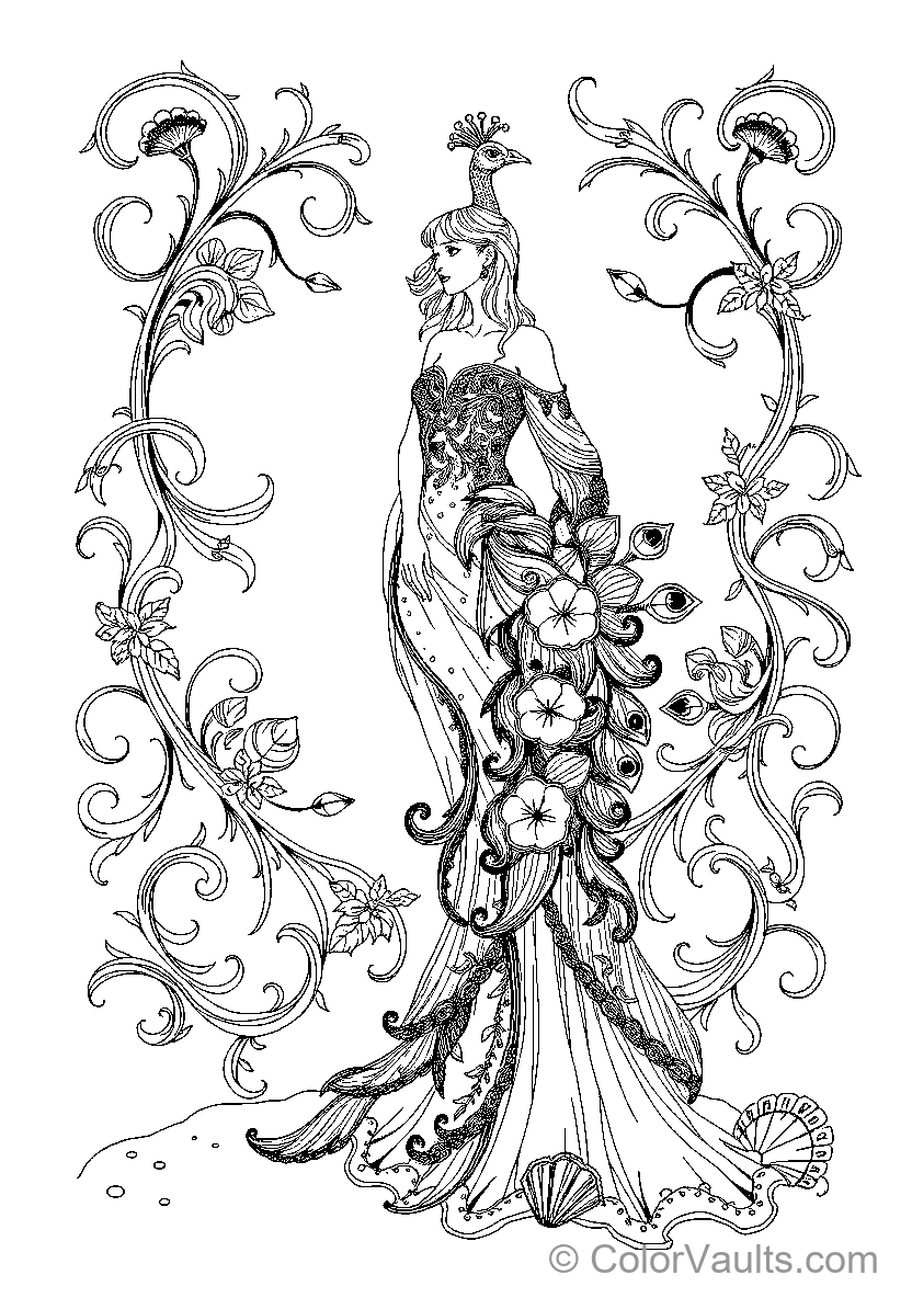 Peacock Woman (Scene 11)
