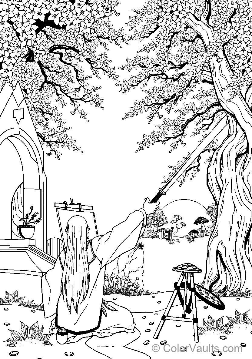 Bleach coloring page 2