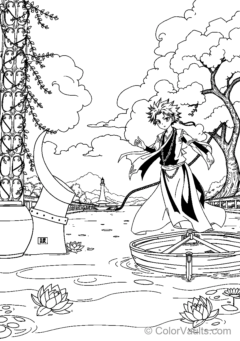 Bleach coloring page 3