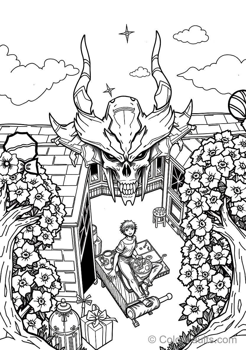 Ichigo Kurosaki in Vasto Lorde Hollow Form with White (Scene 7)