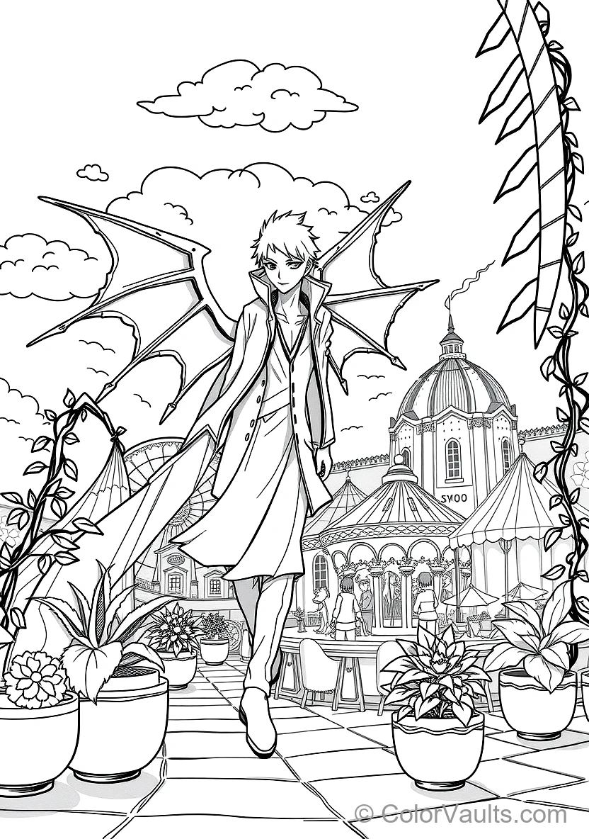 Toshiro Hitsugaya in Bankai Daiguren Hyorinmaru (Scene 5)