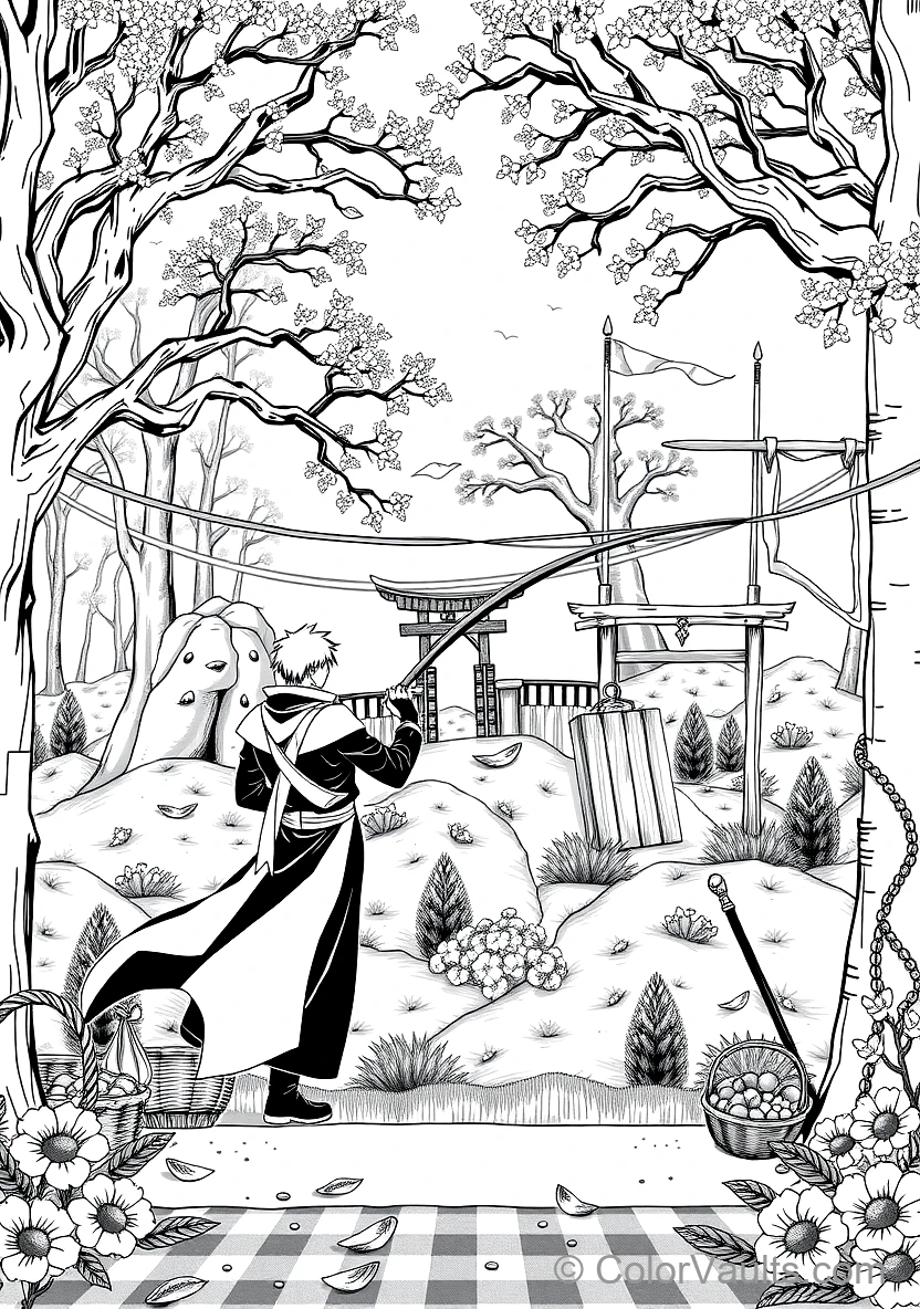 Ichigo Kurosaki in Bankai Form Tensa Zangetsu (Scene 6)