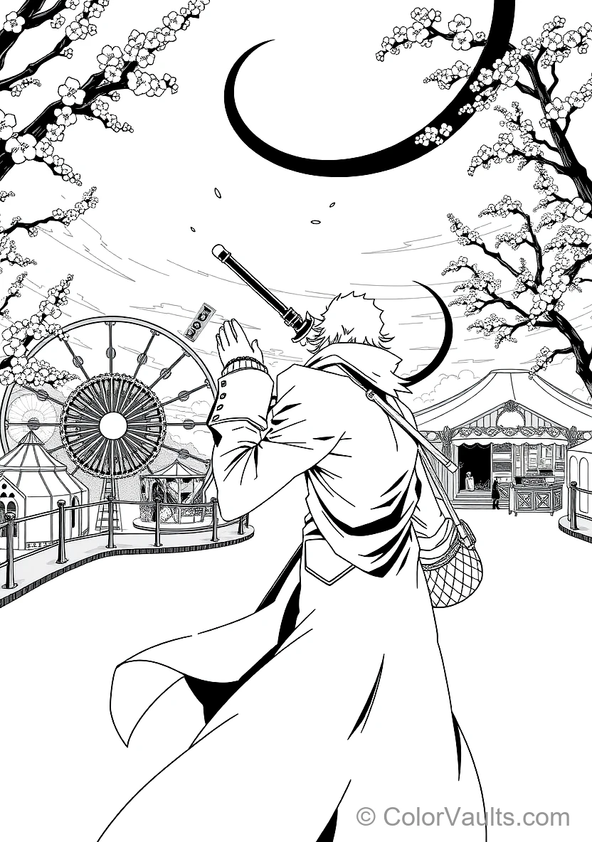 Ichigo Kurosaki in Bankai Form Tensa Zangetsu (Scene 8)