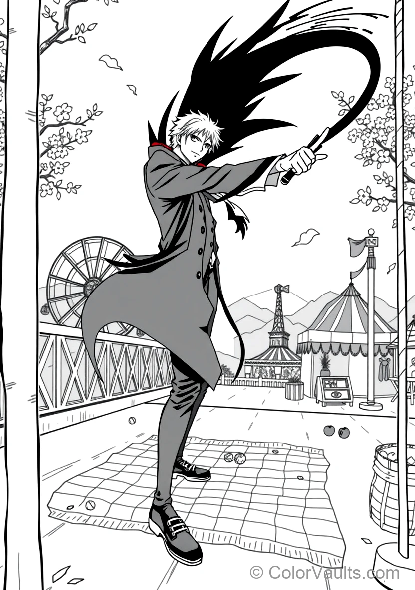 Ichigo Kurosaki in Bankai Form Tensa Zangetsu (Scene 11)