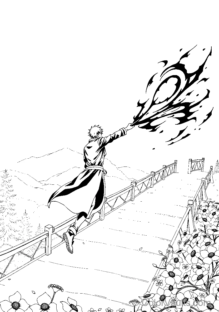 Tanjiro Charges Energy Sword