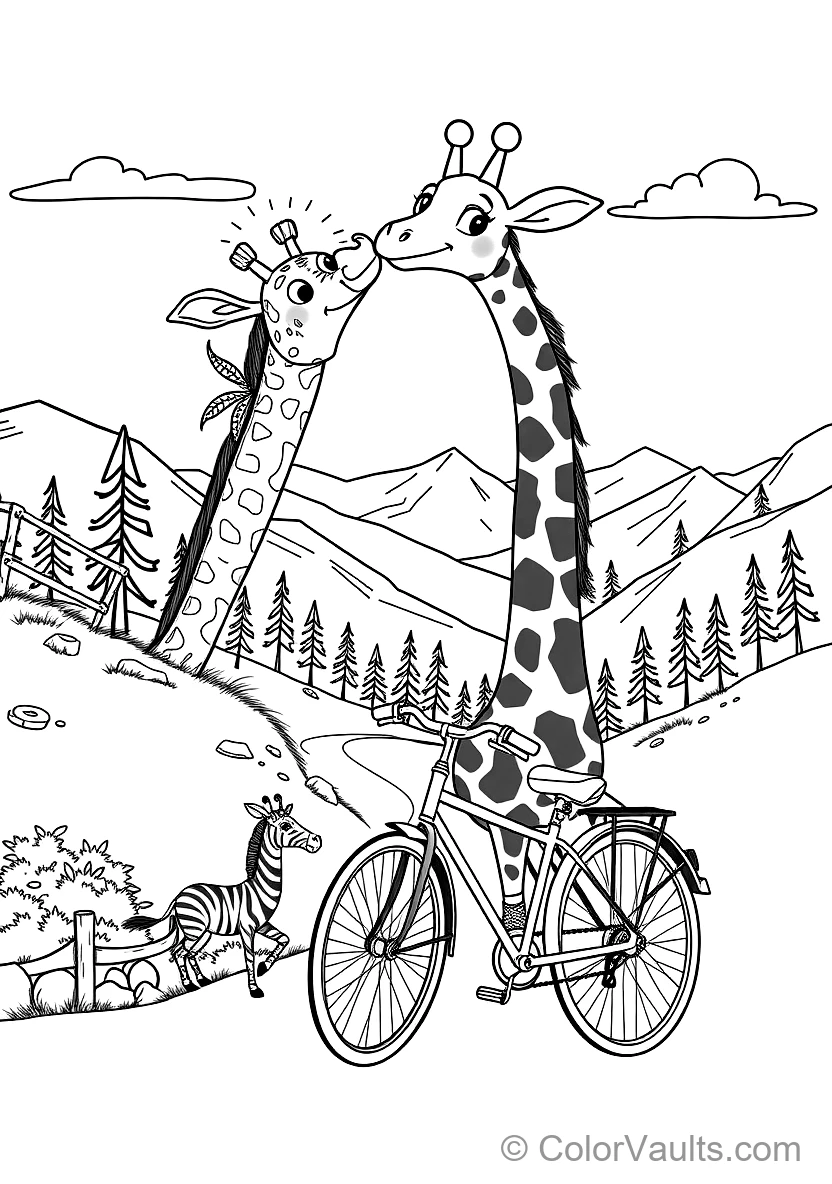 Blippi Feeding a Friendly Tall Giraffe with Acacia (Scene 2)