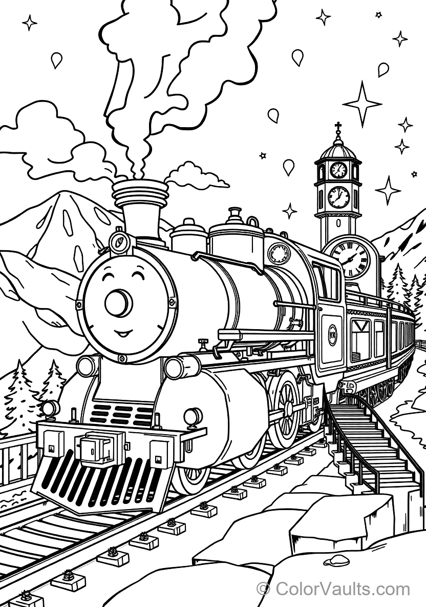 Blippi Exploring a Historic Steam Train Museum (Scene 29)