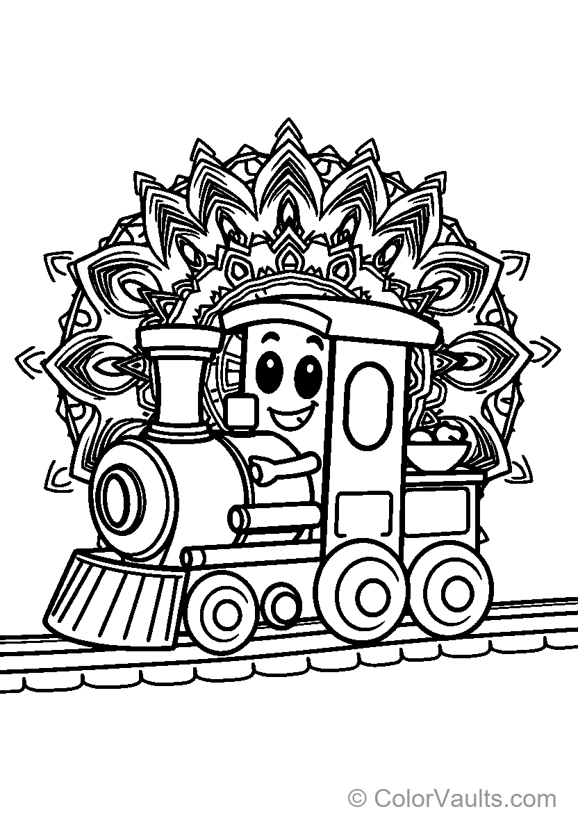 Cartoon Train