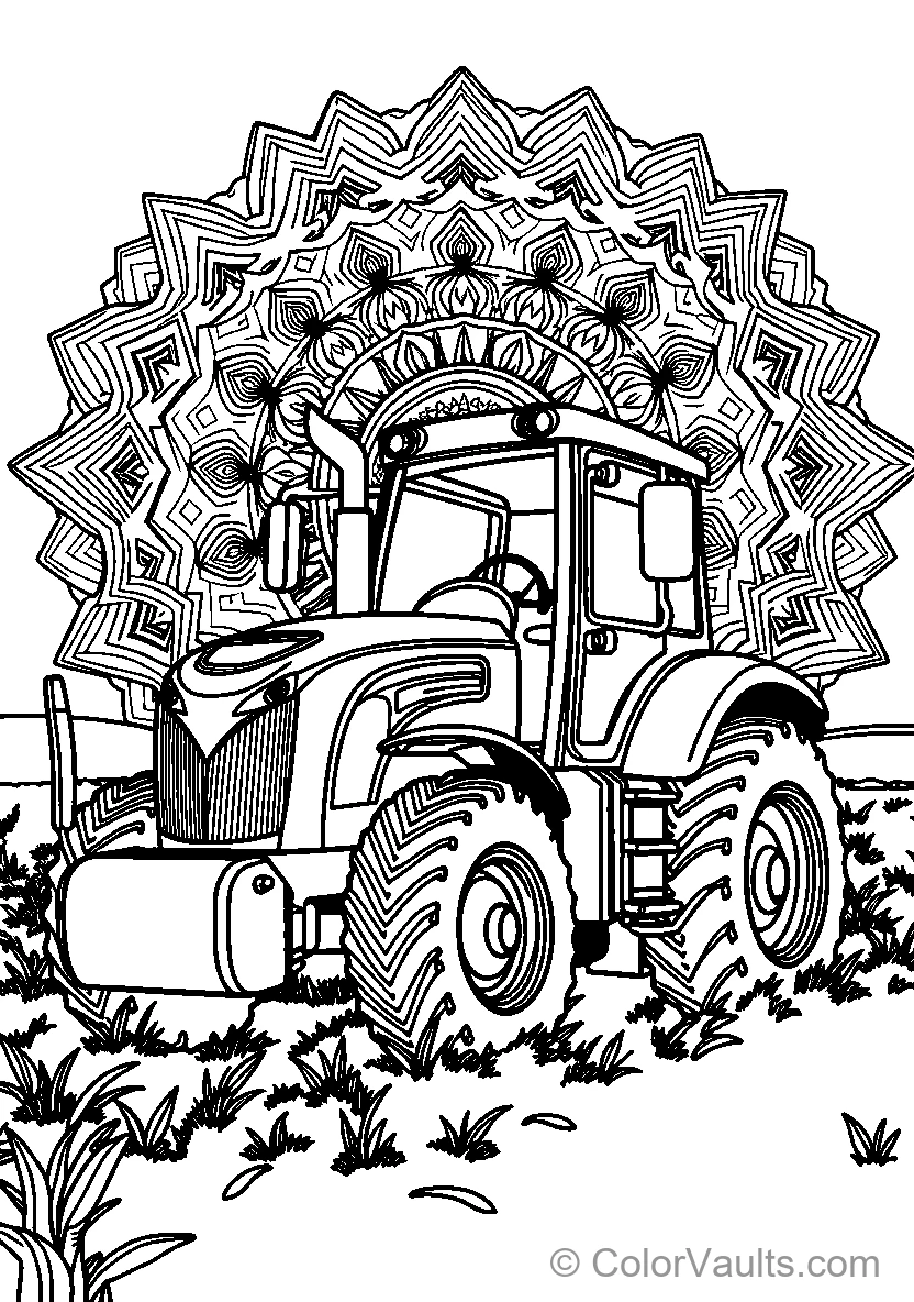 Tractor Mandala