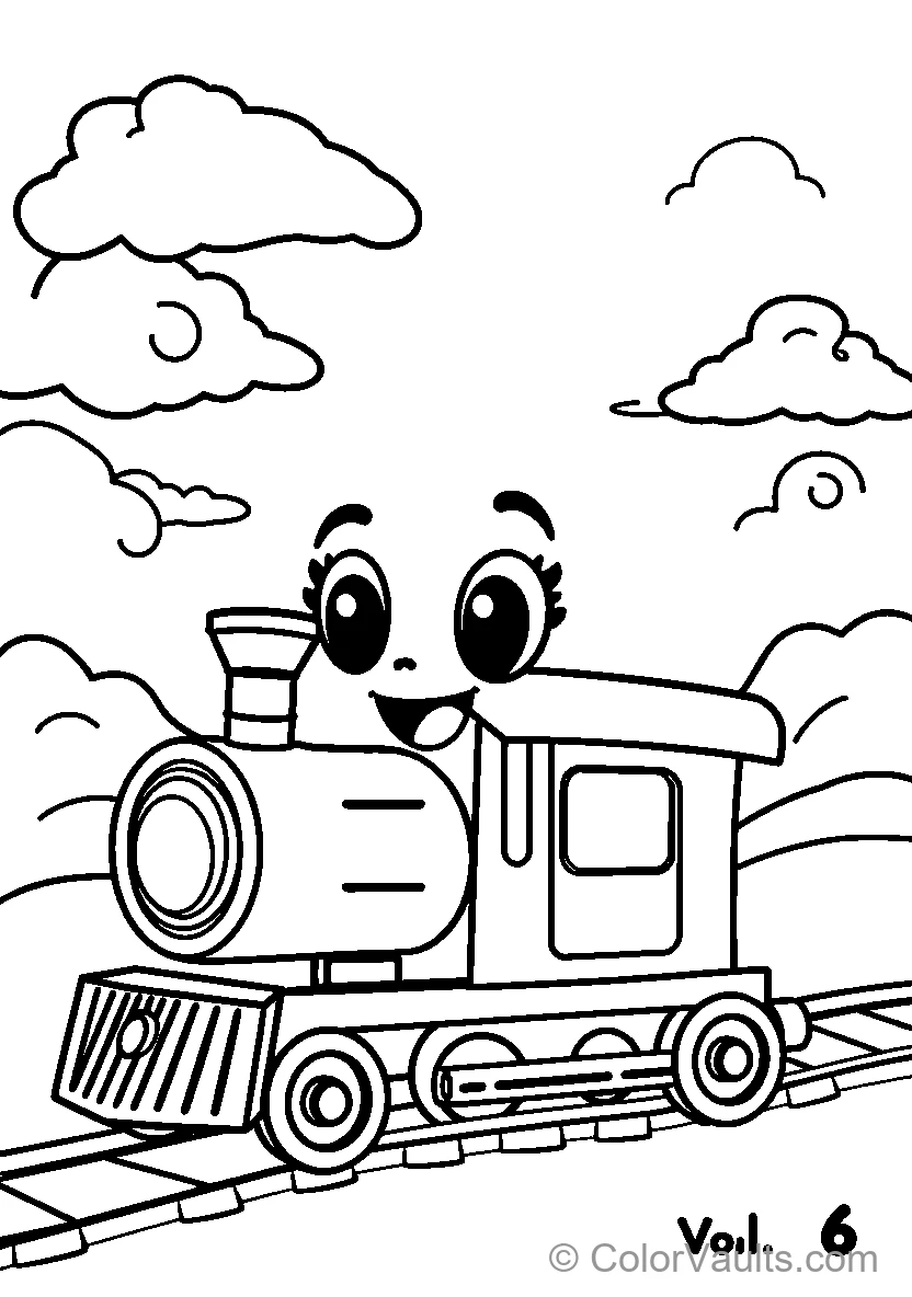 Train Expressing Joy