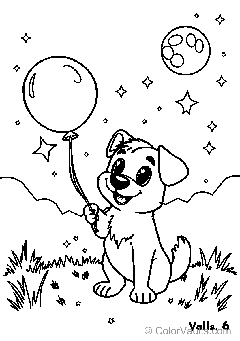 Bluey coloring page 2
