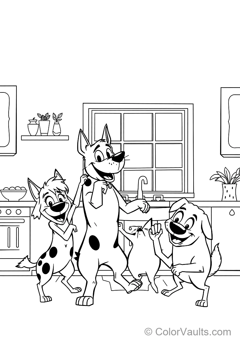 Whole Heeler Family (bandit (Scene 3)