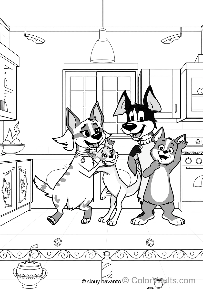 Whole Heeler Family (bandit (Scene 4)