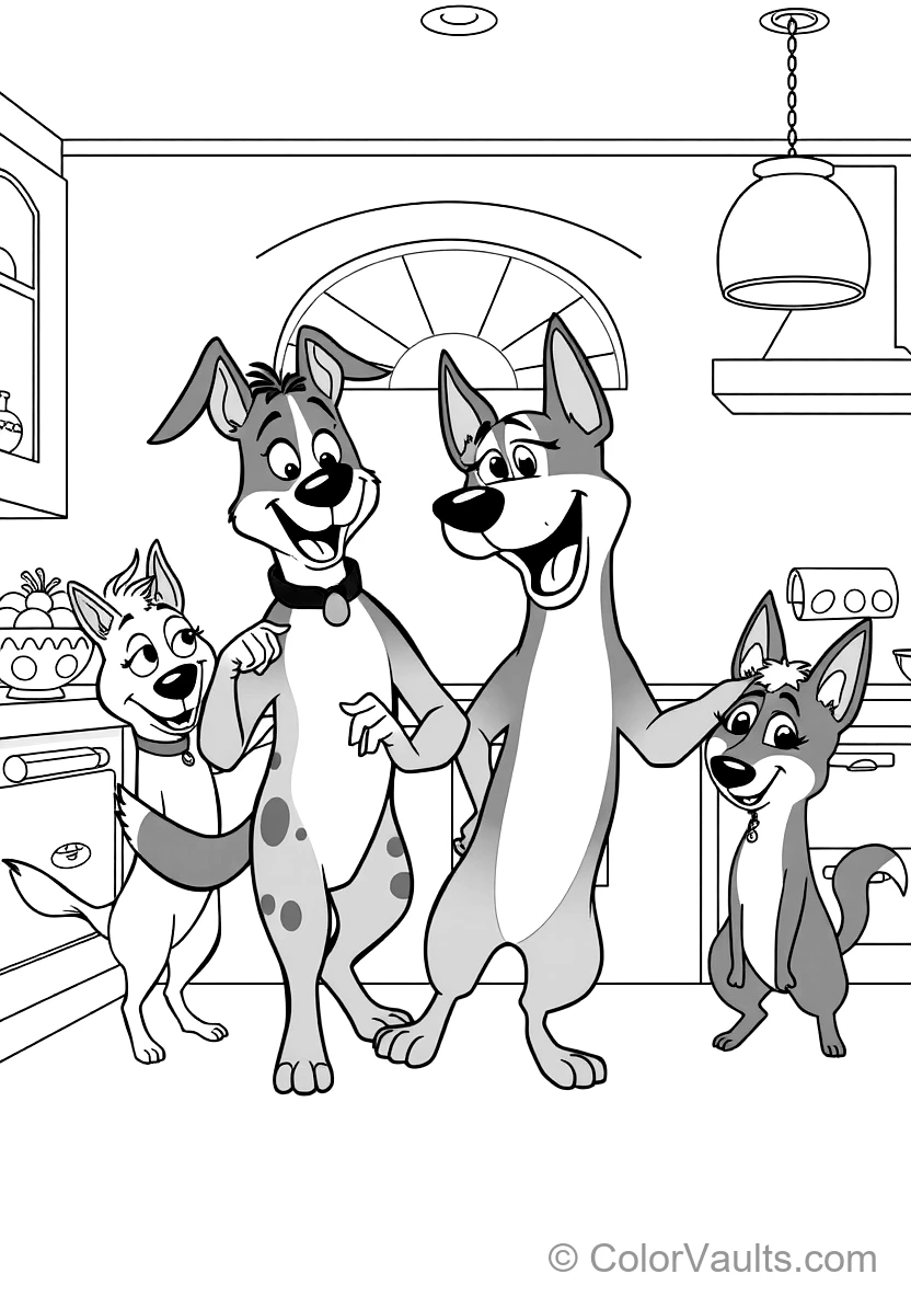 Whole Heeler Family (bandit (Scene 7)