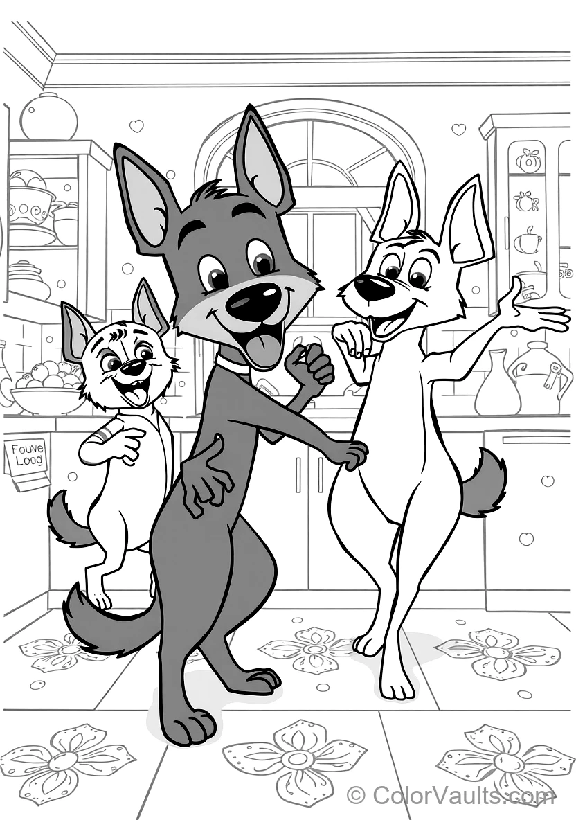 Whole Heeler Family (bandit (Scene 9)