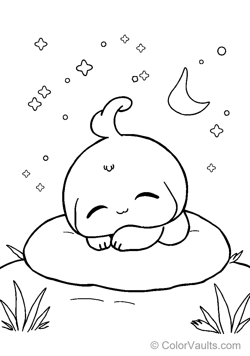 Mignon Sleeping Character