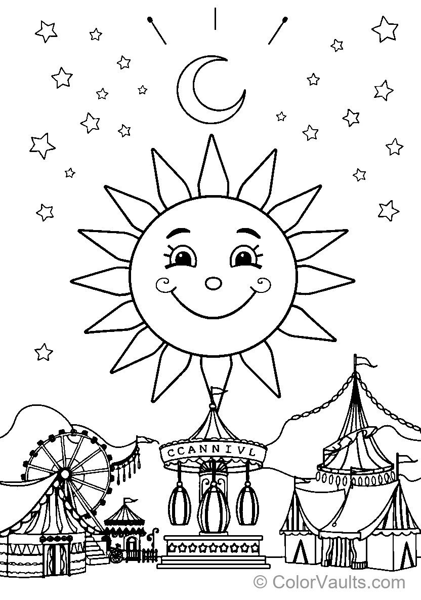 Carnival Night Sky