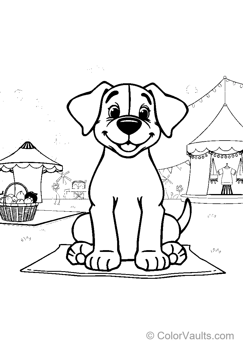 Puppy Market Day