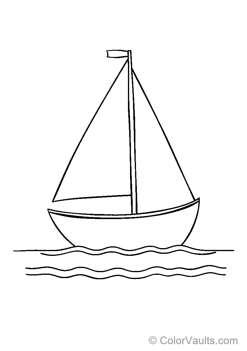 Sailboat At Sea