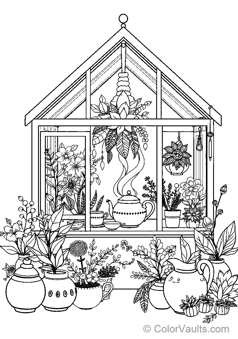 Greenhouse Garden (Scene 3)