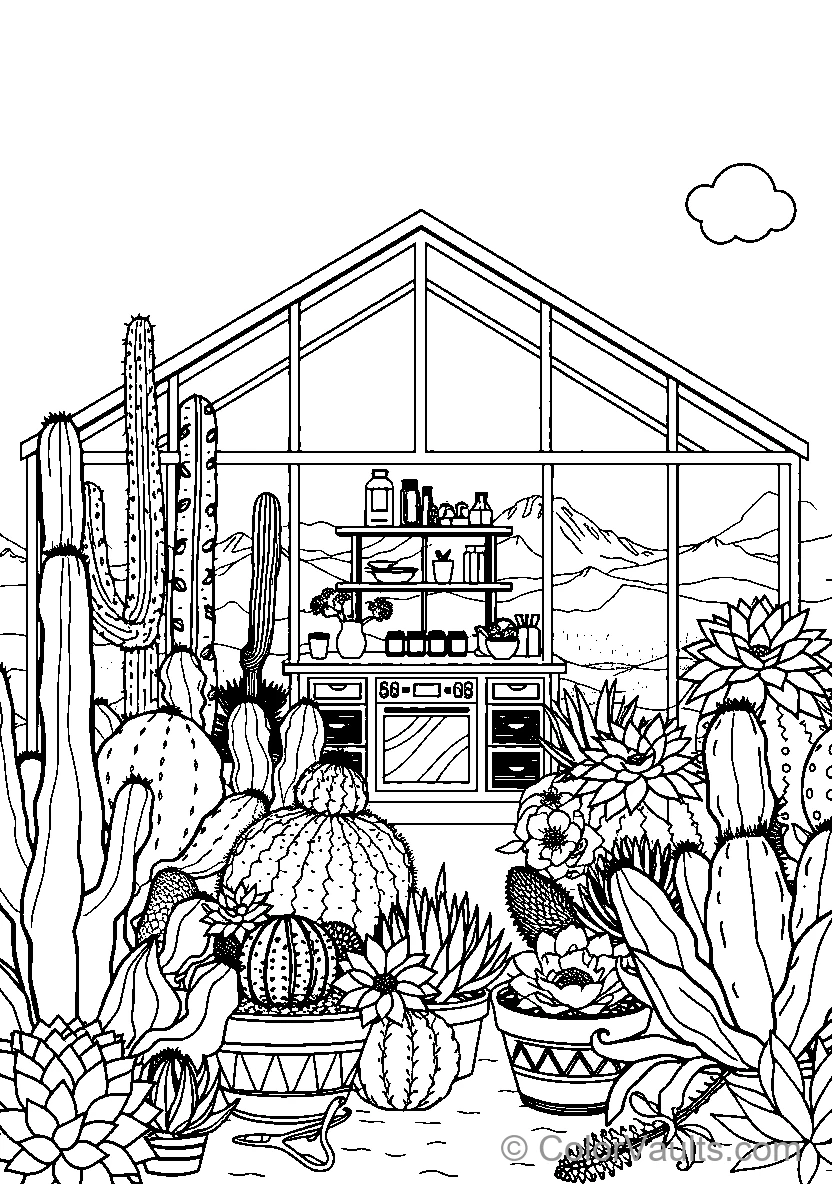 Greenhouse Oasis (Scene 2)