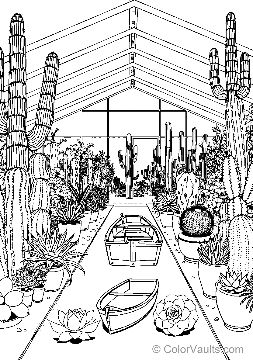 Greenhouse Of Cacti (Scene 5)
