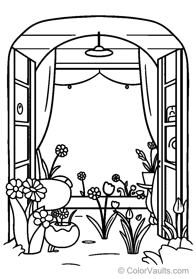 Greenhouse Garden (Scene 5)