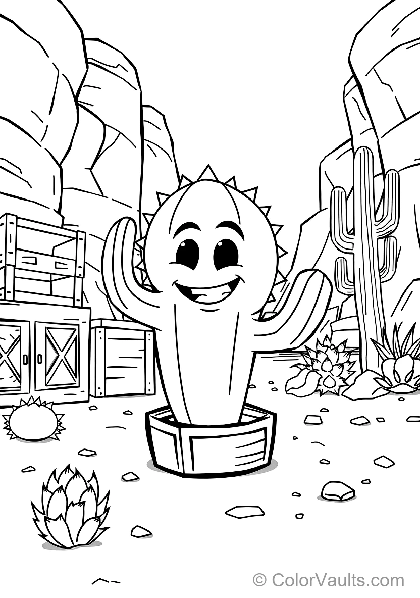 Brawl Stars coloring page 3